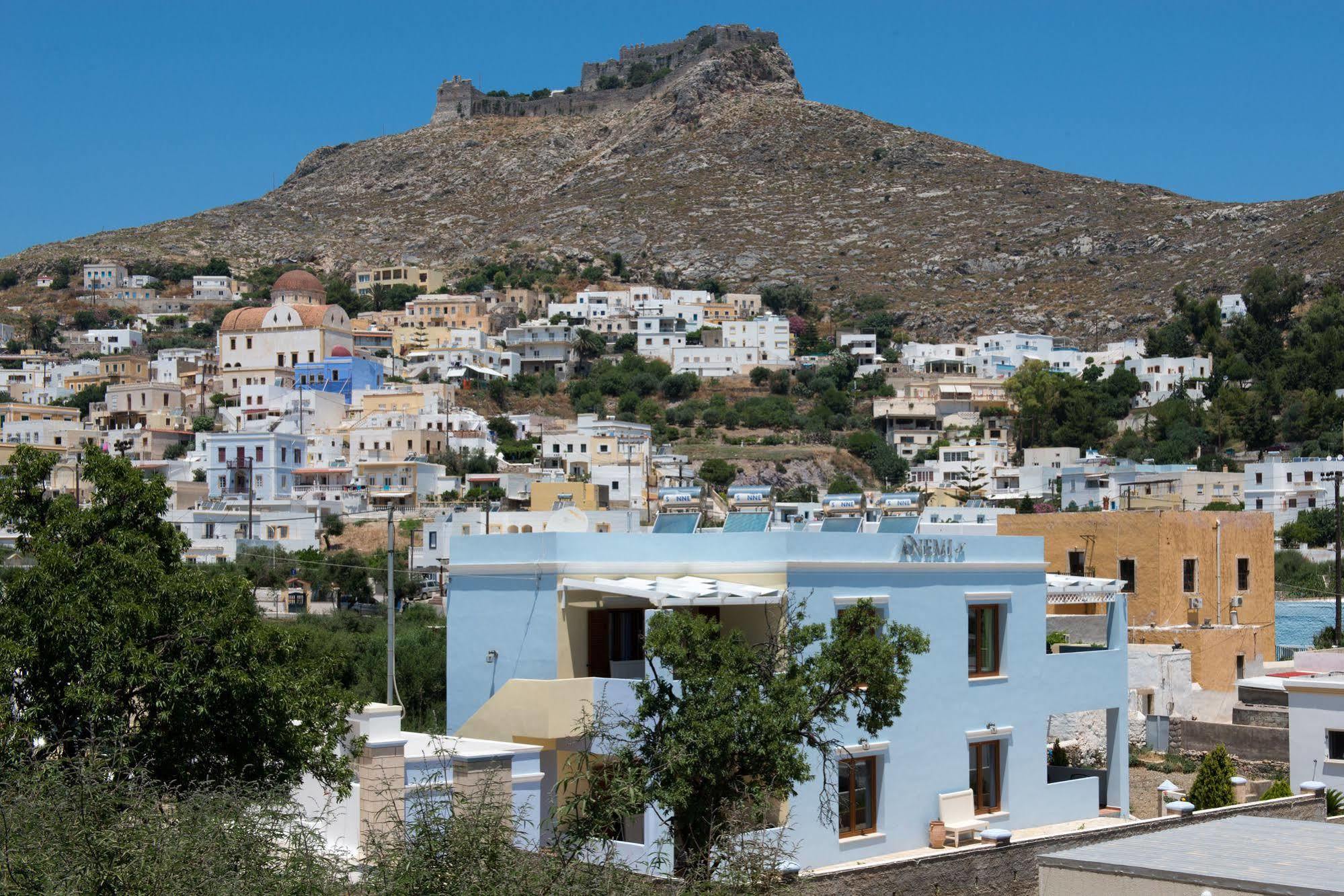 Anemi Leros Apartments Panteli Bagian luar foto