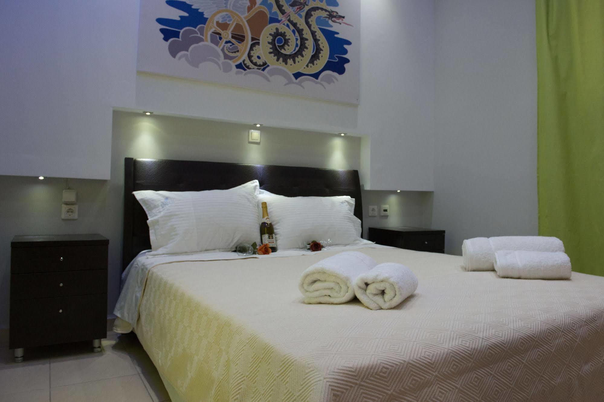 Anemi Leros Apartments Panteli Bagian luar foto